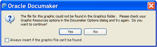 graphic not found message